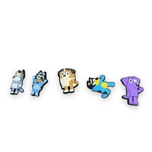 Blue Dog and Friends Shoe Charms